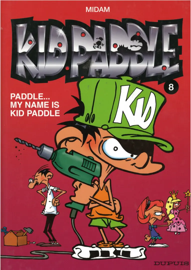 Couverture de l'album Kid Paddle Tome 8 Paddle... My name is Kid Paddle