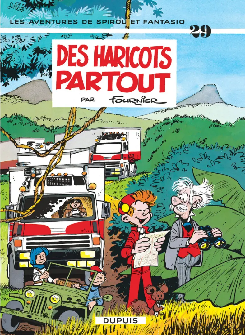 Couverture de l'album Spirou et Fantasio Tome 29 Des haricots partout