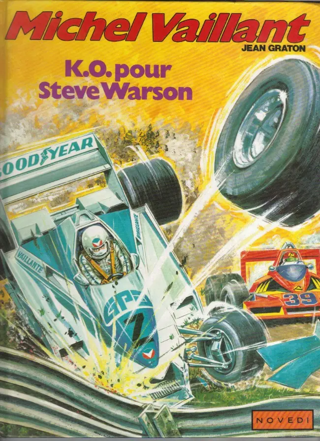 Couverture de l'album Michel Vaillant Tome 34 K.O. pour Steve Warson