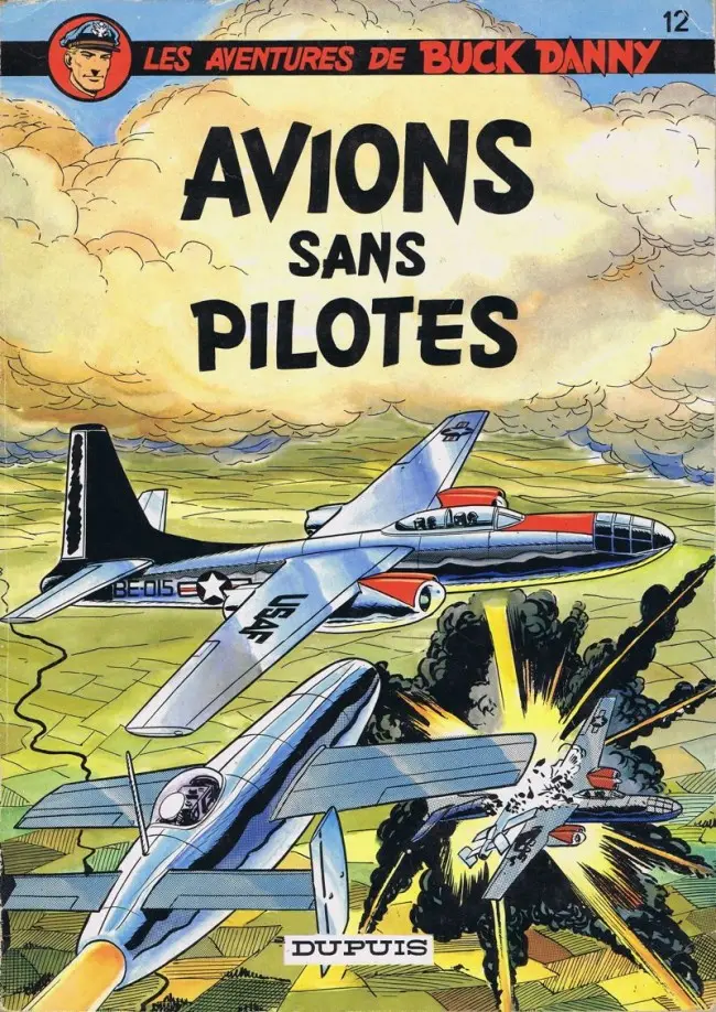 Couverture de l'album Buck Danny Tome 12 Avions sans pilotes