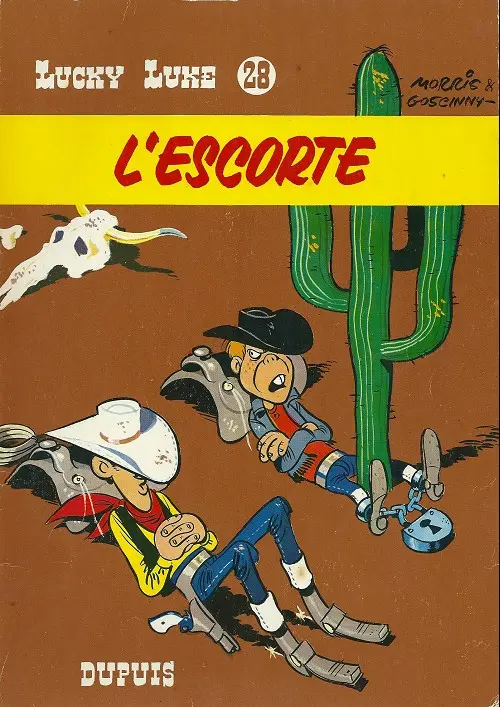 Couverture de l'album Lucky Luke Tome 28 L'escorte