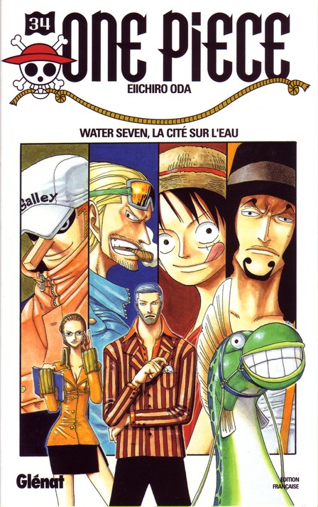 Couverture de l'album One Piece Tome 34 Water Seven, La cité sur l'eau