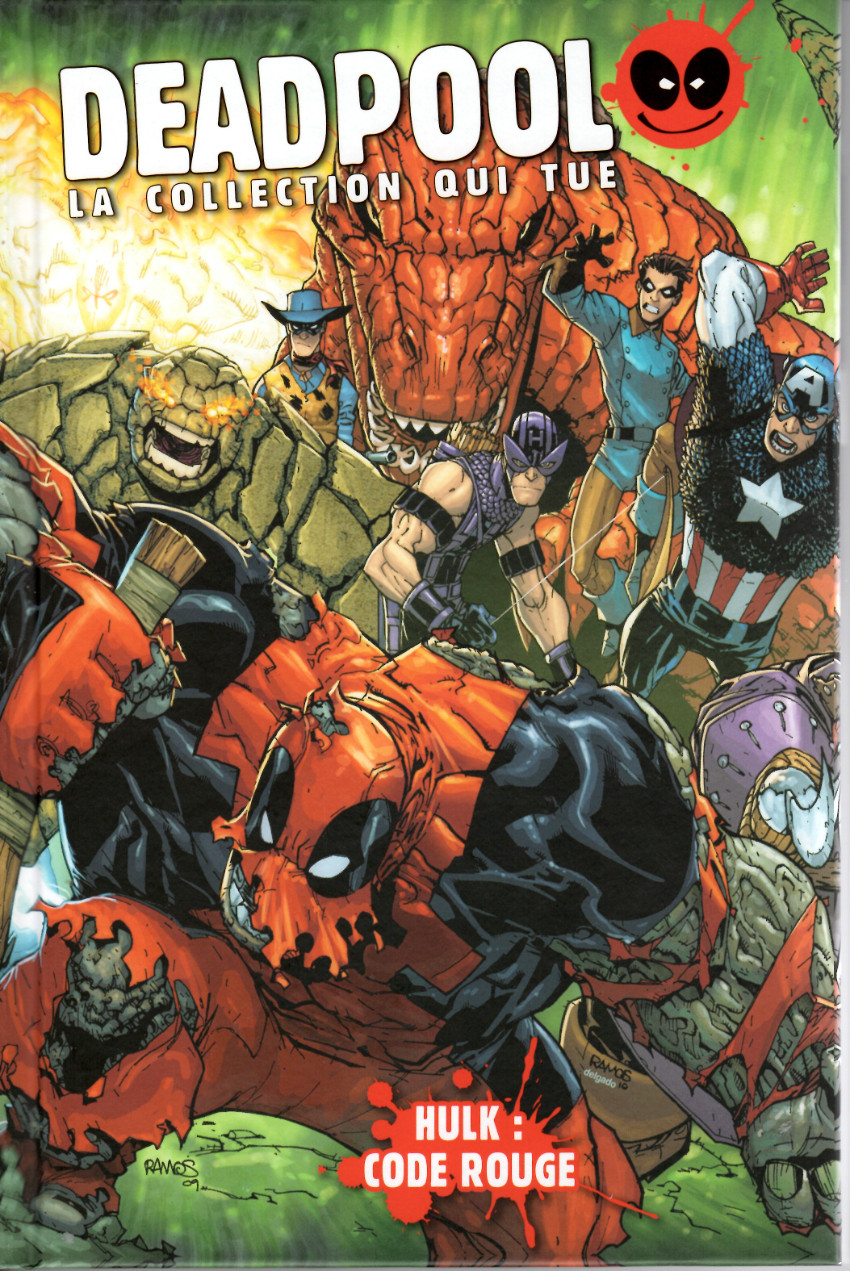 Couverture de l'album Deadpool - La collection qui tue Tome 56 Hulk : Code rouge