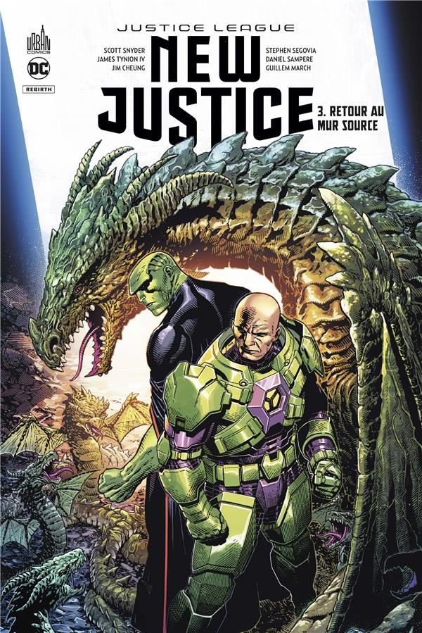 Couverture de l'album Justice League : New Justice Tome 3 Retour au mur source