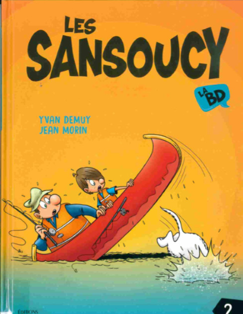 Couverture de l'album Les Sansoucy, la BD 2