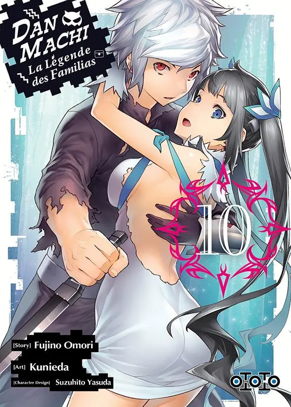Couverture de l'album Dan Machi - La Légende des Familias 10