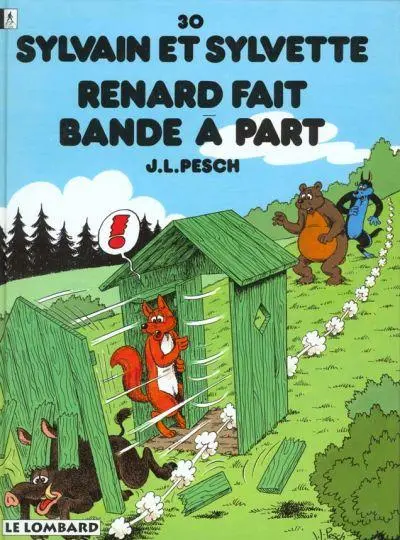 Couverture de l'album Sylvain et Sylvette Tome 30 Renard fait bande à part