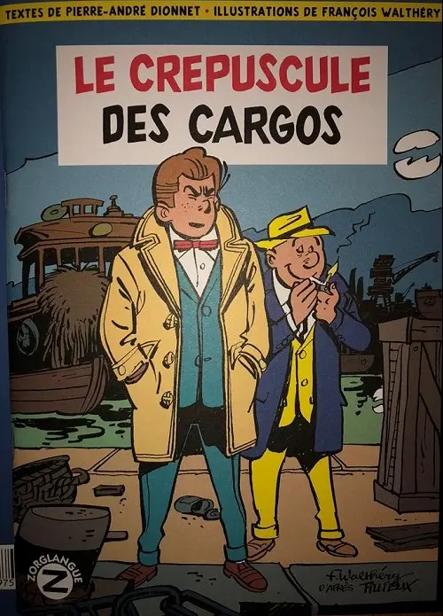 Couverture de l'album Le crépuscule des cargos