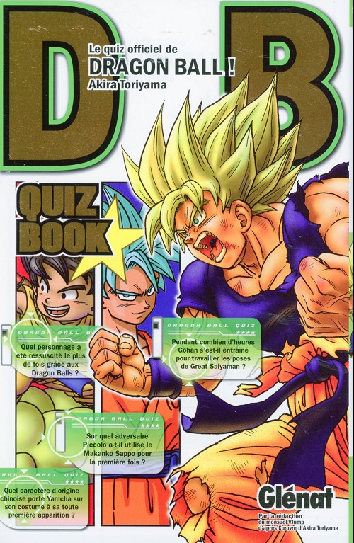 Couverture de l'album Dragon Ball Édition originale Quiz book