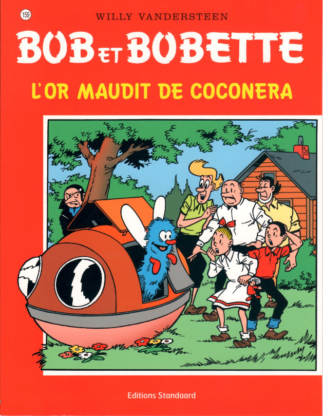 Couverture de l'album Bob et Bobette Tome 159 L'or maudit de Coconera