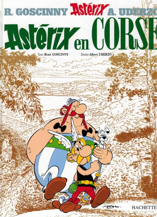 Couverture de l'album Astérix Tome 20 Astérix en Corse
