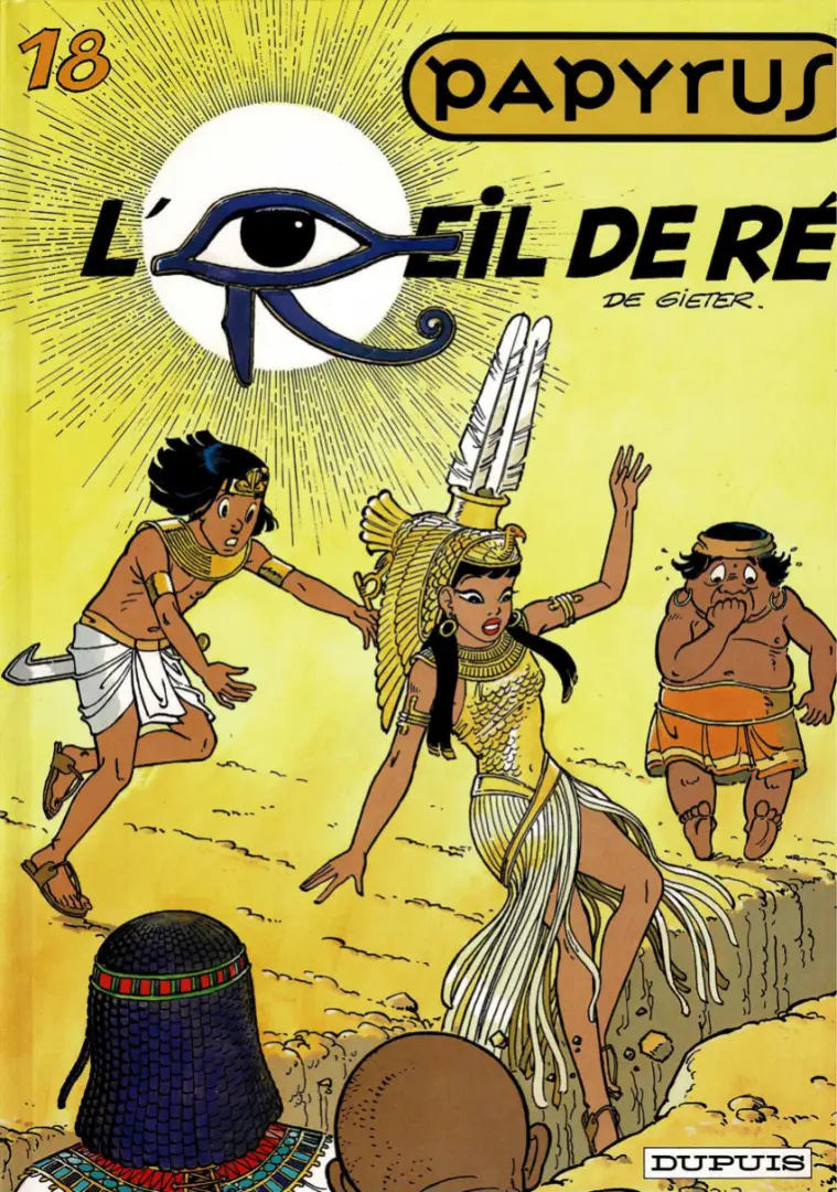 Couverture de l'album Papyrus Tome 18 L'œil de Rê