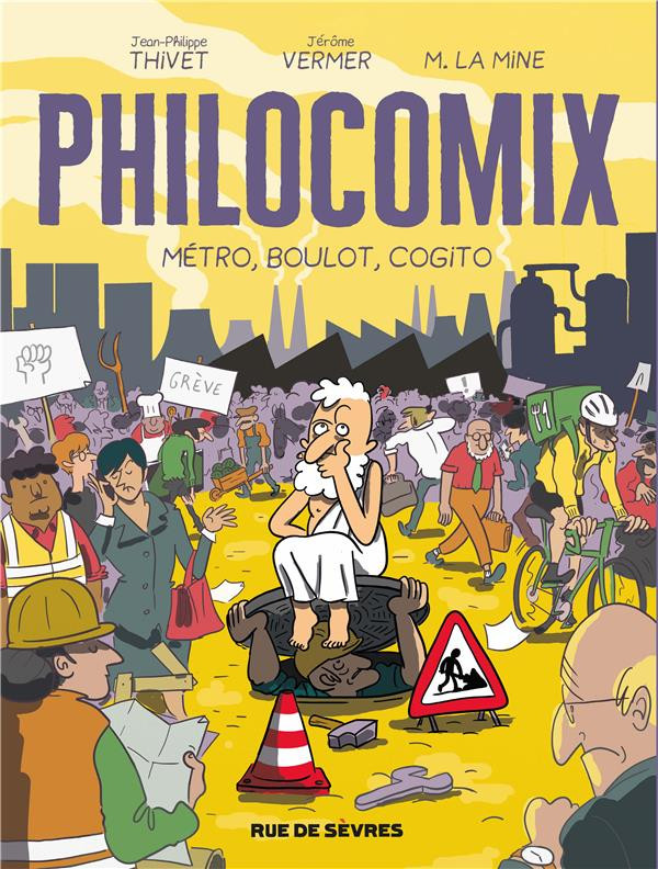 Couverture de l'album Philocomix Tome 3 Métro, boulot, cogito