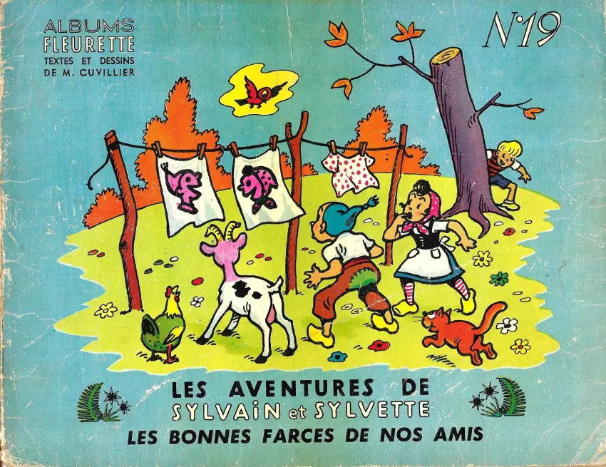 Couverture de l'album Sylvain et Sylvette Tome 19 Les bonnes farces de nos amis
