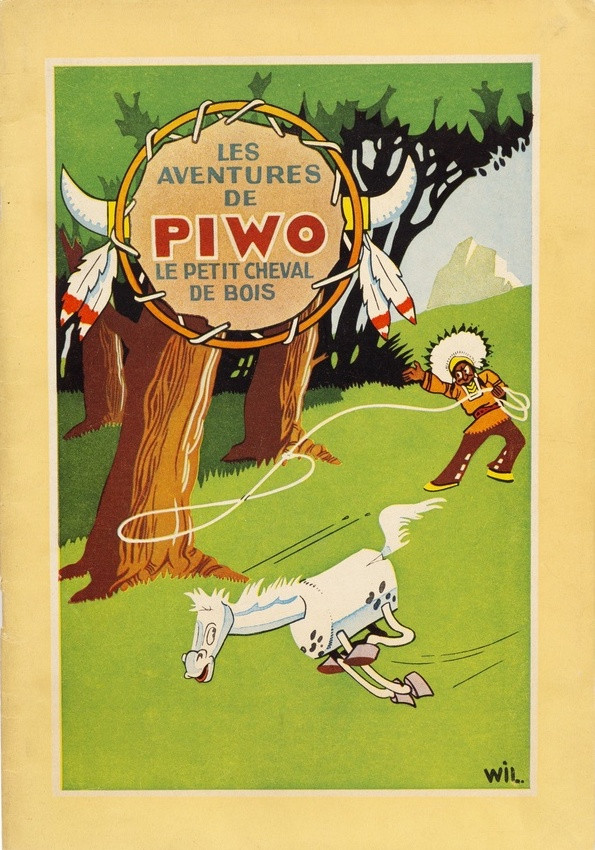 Couverture de l'album Les aventures de Piwo, le petit cheval de bois Tome 1 Les aventures de Piwo, le petit cheval de bois