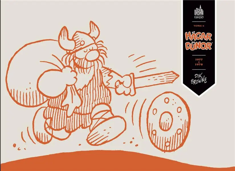 Couverture de l'album Hägar Dünor (Urban Strips) Tome 4 1977 - 1978