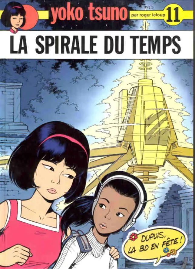 Couverture de l'album Yoko Tsuno Tome 11 La Spirale du temps
