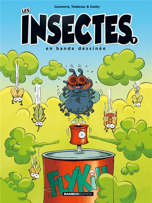 Couverture de l'album Les Insectes en bande dessinée 7