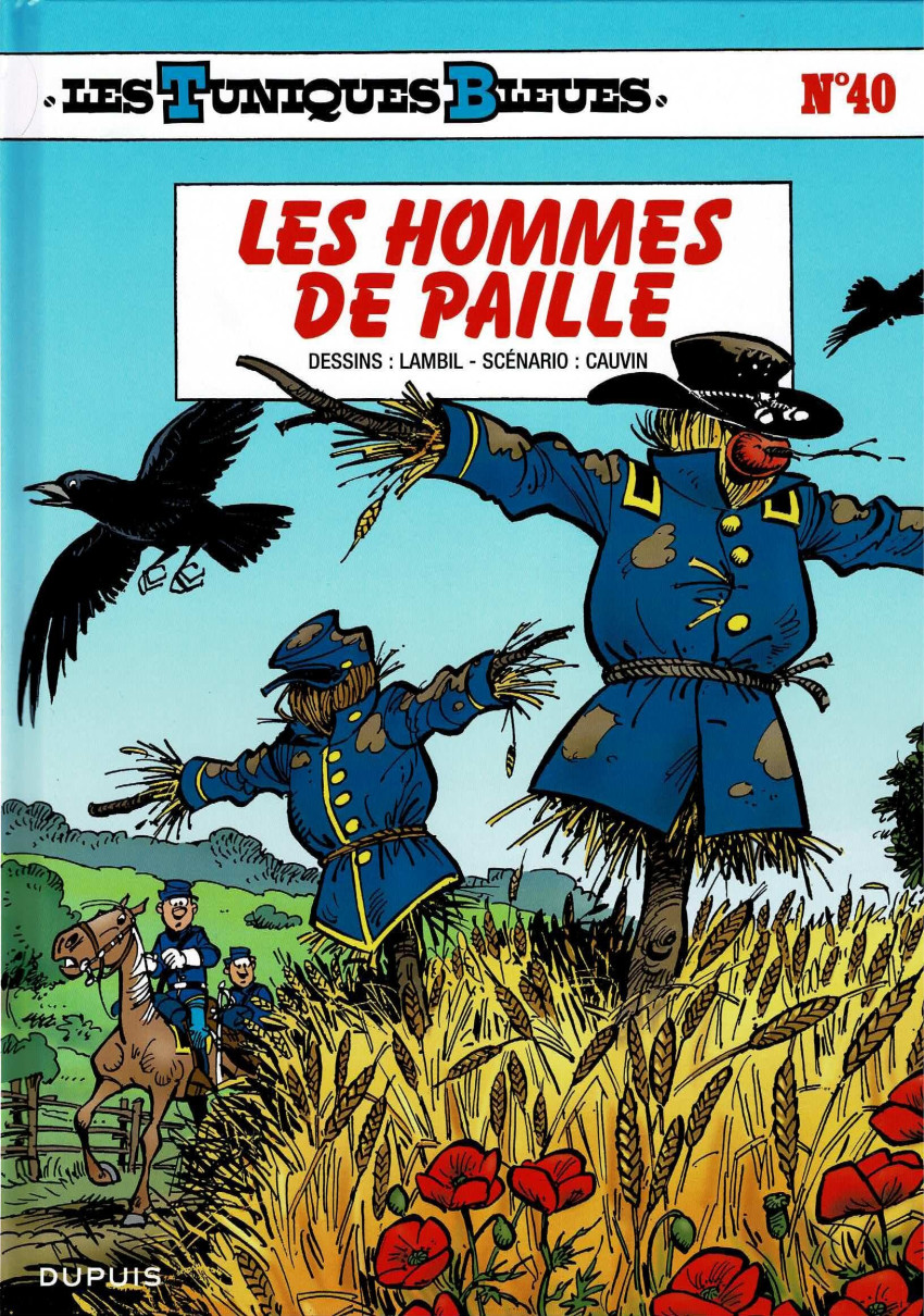 Couverture de l'album Les Tuniques Bleues Tome 40 Les hommes de pailles