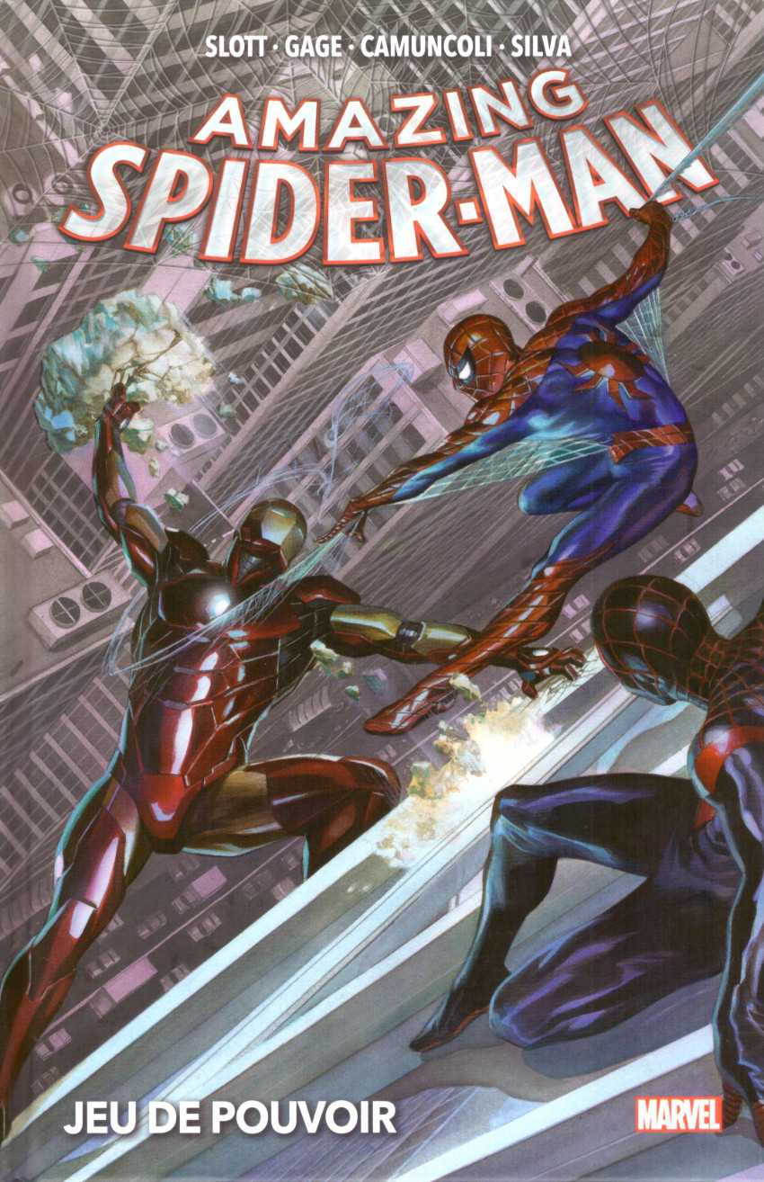 Couverture de l'album Amazing Spider-Man Tome 4 Jeu de pouvoir