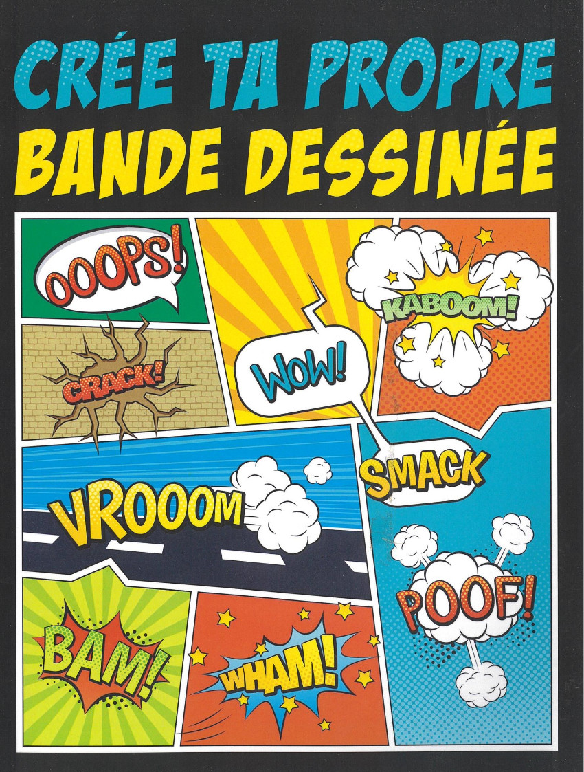 Couverture de l'album Crée ta propre bande dessinée