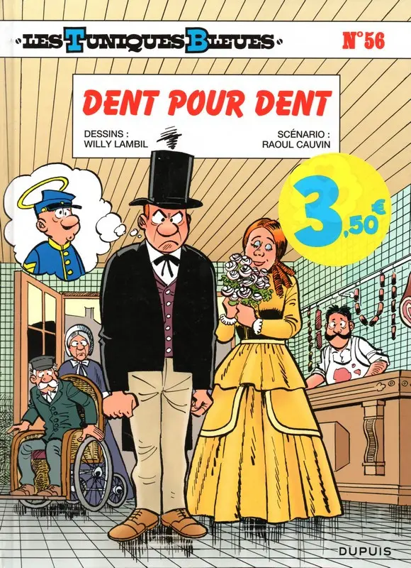 Couverture de l'album Les Tuniques Bleues Tome 56 Dent pour dent