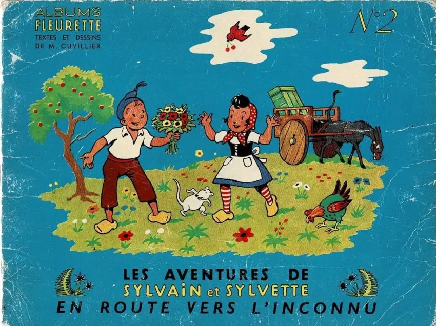 Couverture de l'album Sylvain et Sylvette Tome 2 En route vers l'inconnu