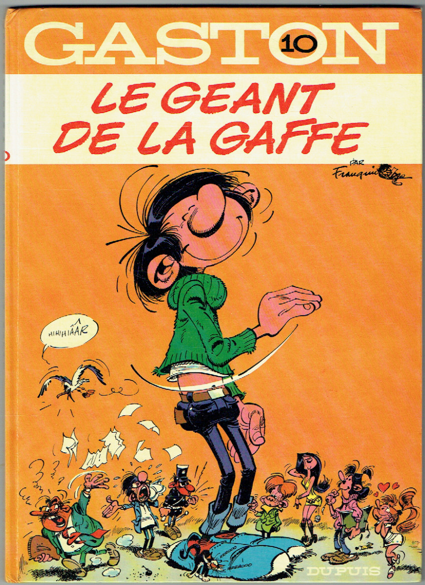 Couverture de l'album Gaston Tome 10 Le géant de Lagaffe