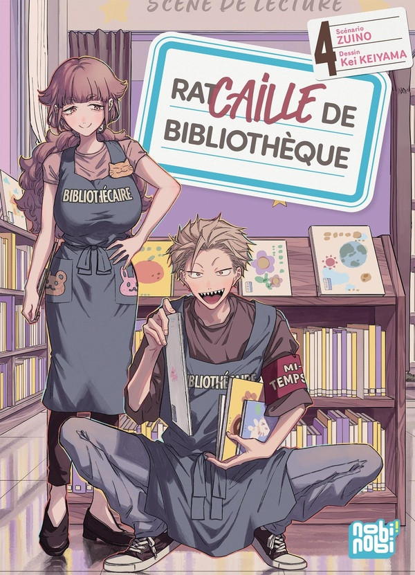 Couverture de l'album Racaille de bibliothèque 4
