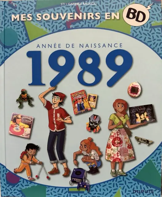 Couverture de l'album Mes souvenirs en BD Tome 50 Année de naissance 1989