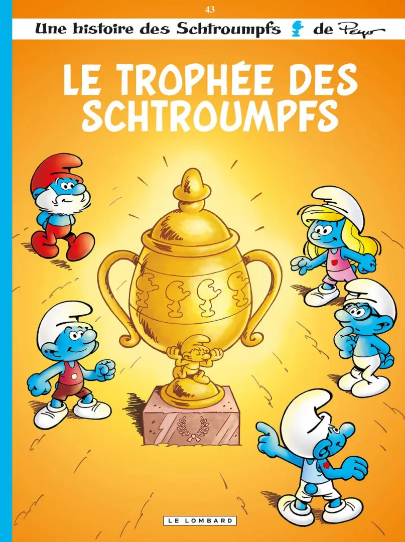 Couverture de l'album Les Schtroumpfs Tome 43 Le Trophée des Schtroumpfs