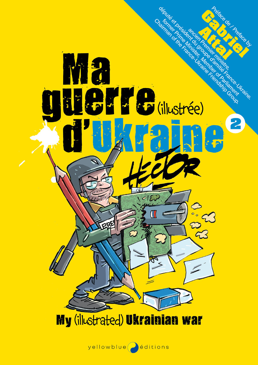 Couverture de l'album Ma guerre (illustrée) d'Ukraine Tome 2