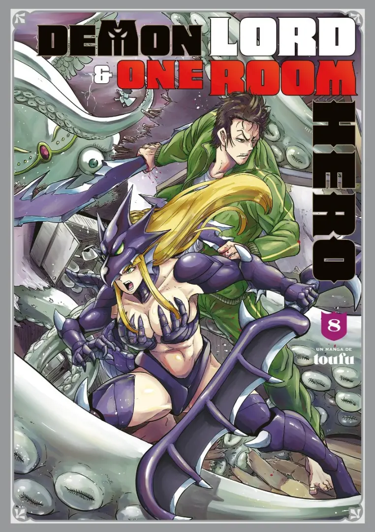 Couverture de l'album Demon lord & one room hero 8