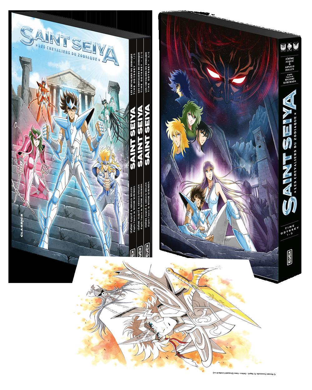Couverture de l'album Saint Seiya - Les Chevaliers du Zodiaque - Time Odyssey