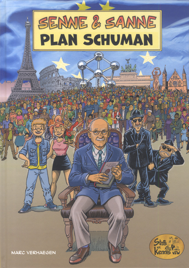 Couverture de l'album Senne & Sanne 1 Plan Schuman