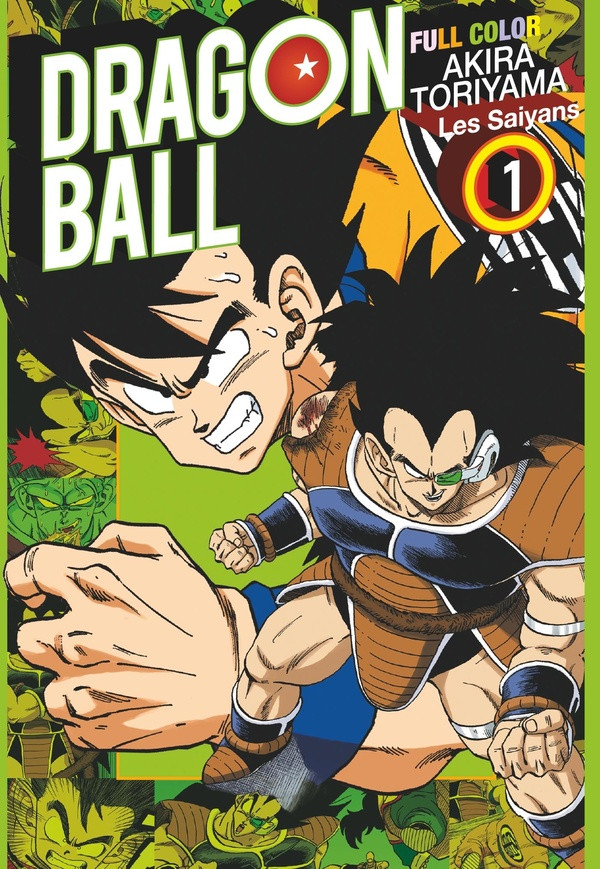 Couverture de l'album Dragon Ball Full Color Les Saiyans 1