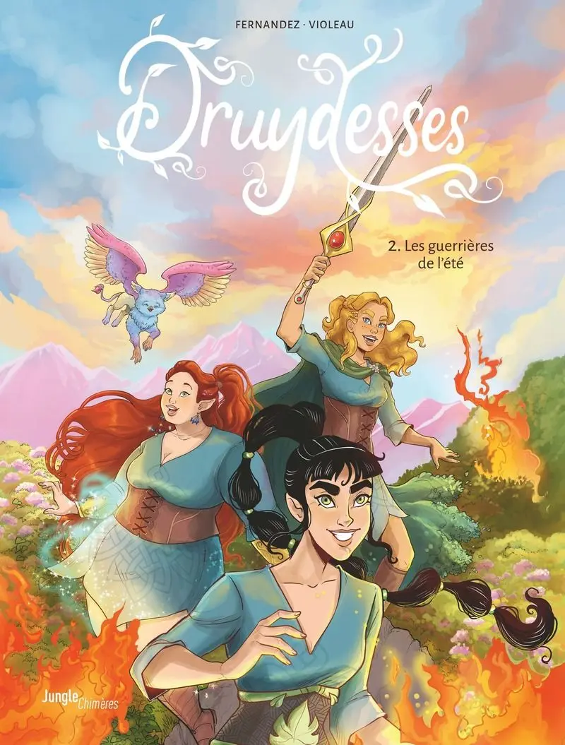 Couverture de l'album Druydesses 2 Les guerrières de l'été