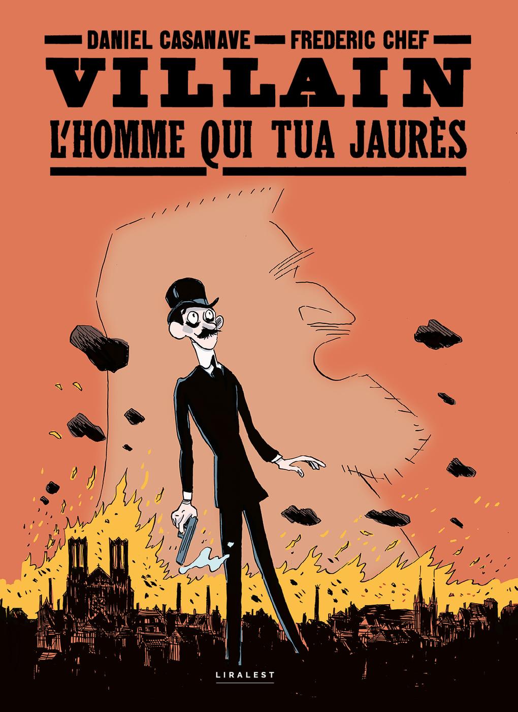 Couverture de l'album Villain, l'homme qui tua Jaurès