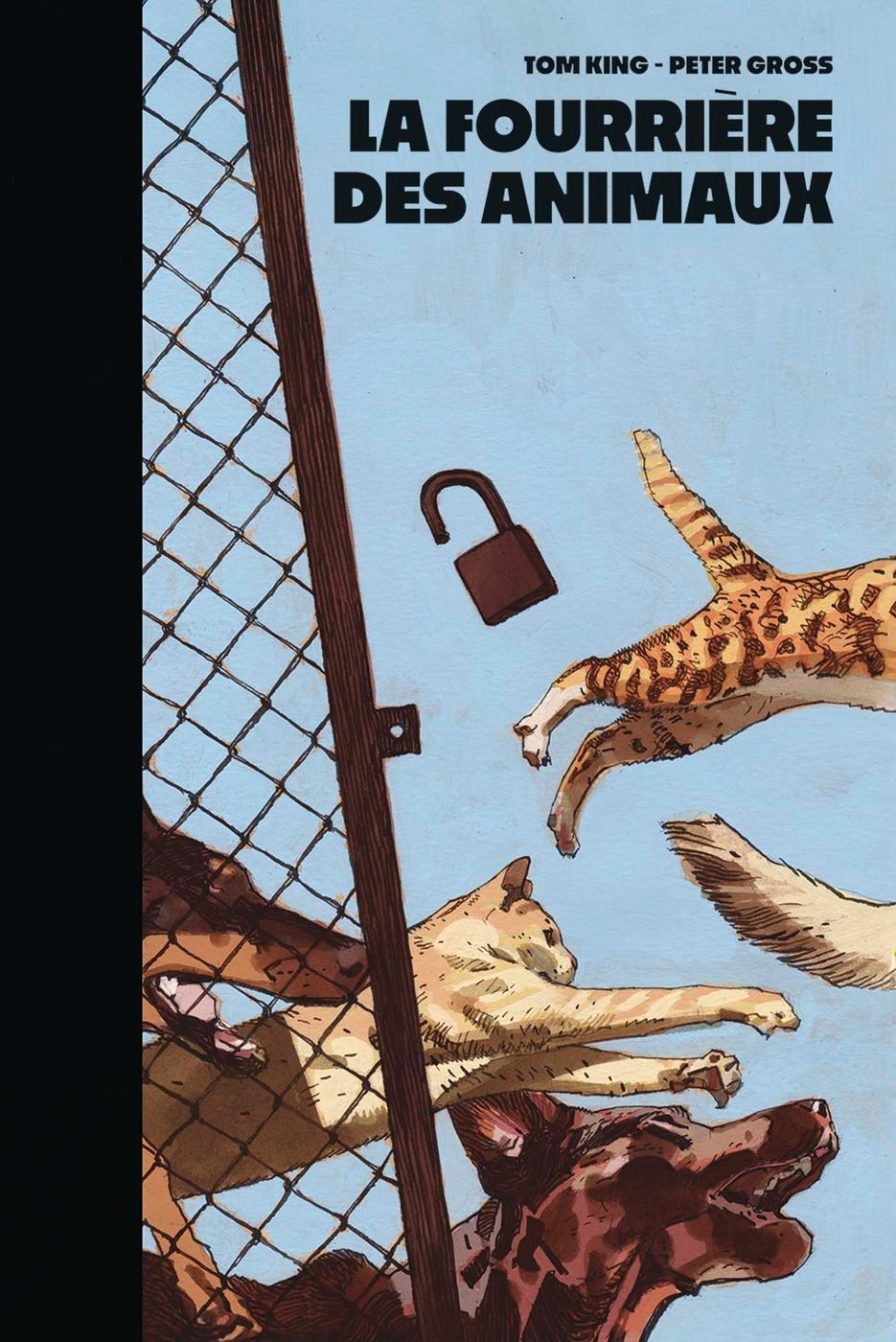 Couverture de l'album La Fourrière des animaux