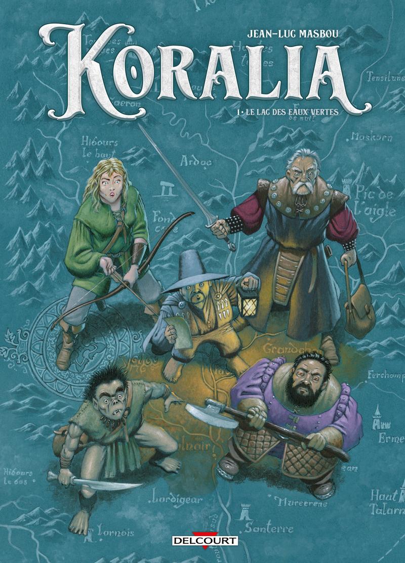 Couverture de l'album Koralia 1 Le Lac des eaux vertes