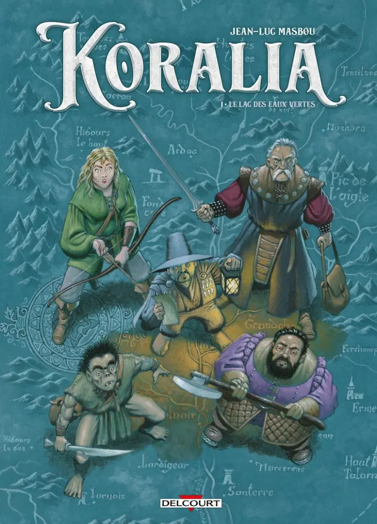 Couverture de l'album Koralia 1 Le Lac des eaux vertes