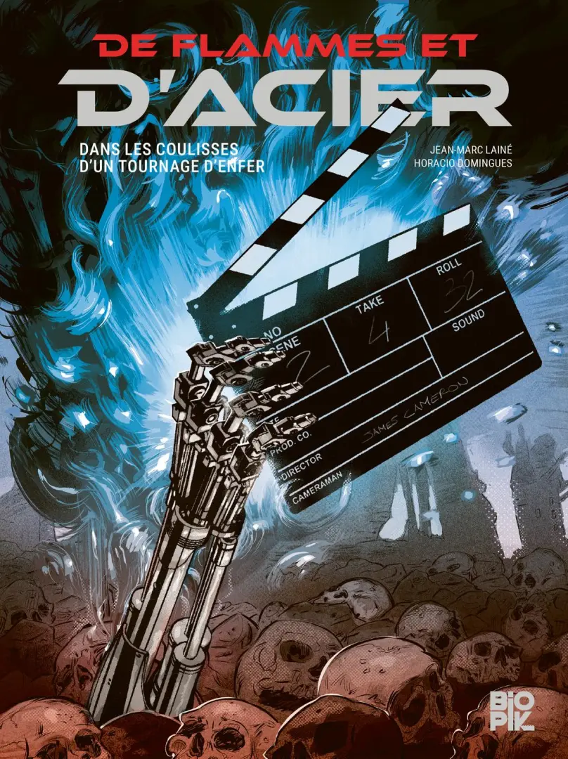 Couverture de l'album De Flammes et d'Acier Les Coulisses d'un Tournage d'Enfer