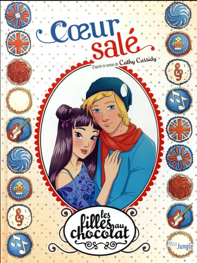 Couverture de l'album Les Filles au chocolat Tome 7 Coeur salé
