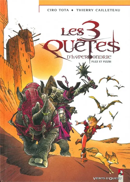 Couverture de l'album Fuzz et Fizzbi Les 3 quêtes d'Hypercondrie