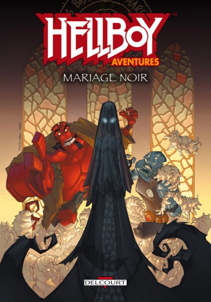 Couverture de l'album Hellboy Aventures Tome 1 Mariage noir