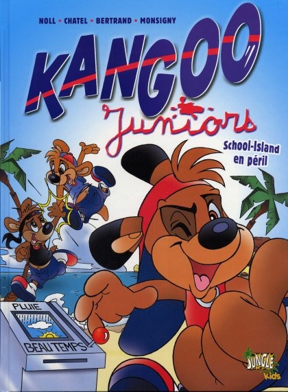 Couverture de l'album Kangoo Junior Tome 1 School-Island en péril