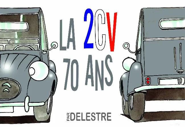 Couverture de l'album La 2CV - 70 ans