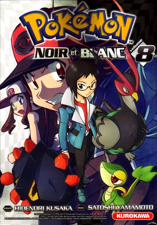 Couverture de l'album Pokémon : Noir et Blanc Tome 8