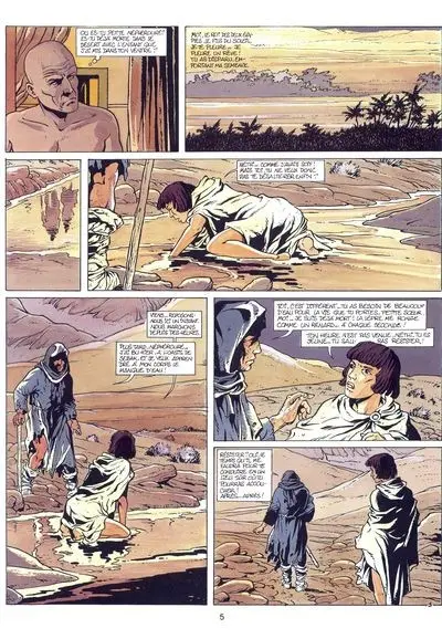 Planche de l'album Les Héritiers du soleil Tome 4 Noir l'amour