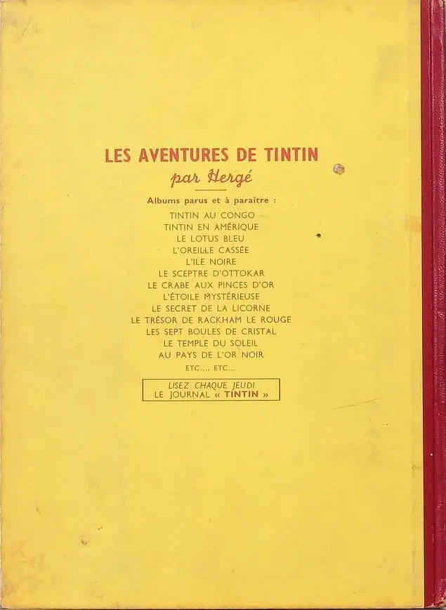 Verso de l'album Quick et Flupke - Gamins de Bruxelles 4e série